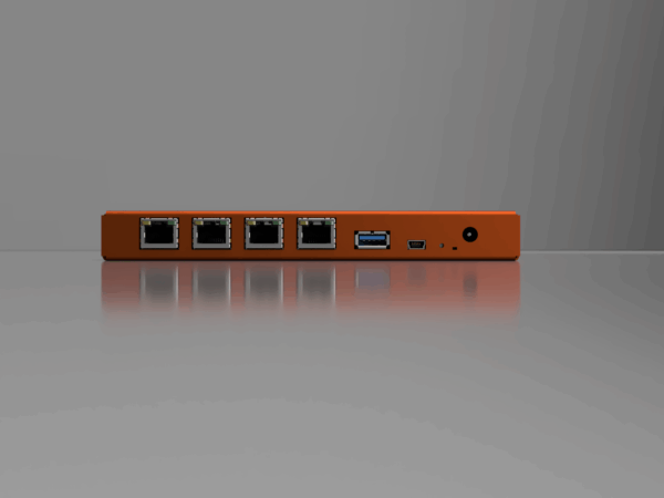 Appliance Deciso DEC697 — Desktop compatto